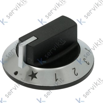 Mando montaje 8 posiciones freidora gas Ø6mm Fagor