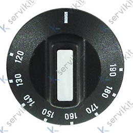 Mando termostato freidora 120/190ºc ø6x4.6mm