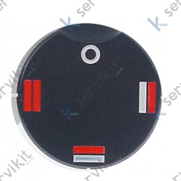 Mando grifo gas horno 6x4.6mm Zanussi