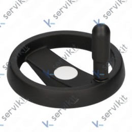 Volante Ø160mm Empuñadura Plegable C/AGUJERO