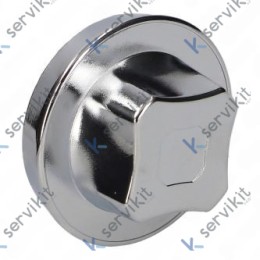 Mando Grifo Gas Ø77mm Cromado