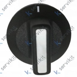 Mando Negro Ø42mm EJE:6x4.5mm