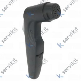 Maneta Ducha Pvc Negro 1/2