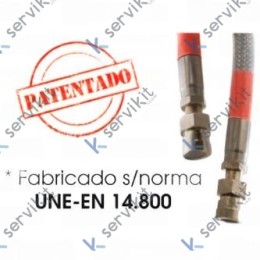 Manguera Flexible Gas Tetina 12-14mm 1000mm