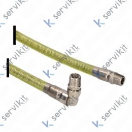 Manguera FLEXIB. Giratoria 1/2x1/2 M-M 1500mm