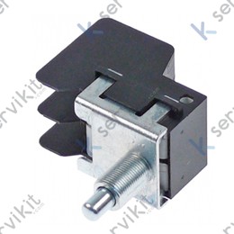 Microinterruptor 230v 16a 2no m10x075mm