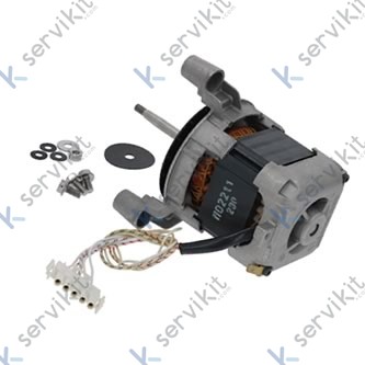 Motor para horno eje 8mm 230V 50/60Hz