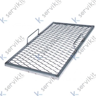 Parrilla reductora 345x600mm piedra volcánica Zanussi