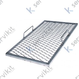 Parrilla reductora 345x600mm piedra volcánica Zanussi 