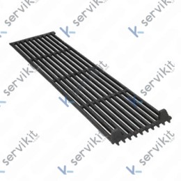 Parrilla Hierro Fundido 640x180x45mm