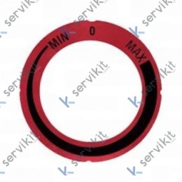 Pegatina Mando Regulador Energía Ø63mm