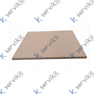 Base refractaria 600x600mm fp-4-4+4 antes de 2003 horno Sammic