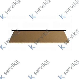 Piedra refractaria 1046x349x14mm