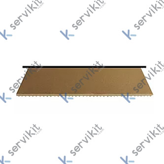 Piedra Refractaria 348x696x17mm