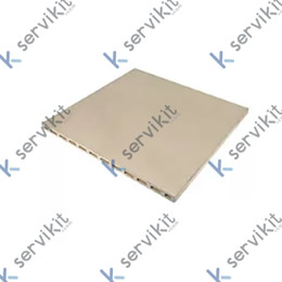 losa de chamota L 620mm An 610mm H 25mm tipo de envío ausschlieálich per Spedition