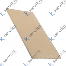 No hay imagen establecida Losa de chamota H 14 mm L 660 mm An 526 mm tipo de envío exclusivo en pallet