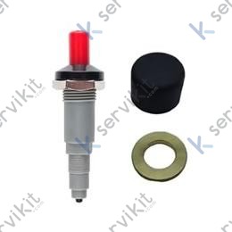 Encendedor piezoeléctrico ø18mm con tapa