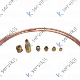 Kit Montaje Para Tubo Piloto Quemador Ø4