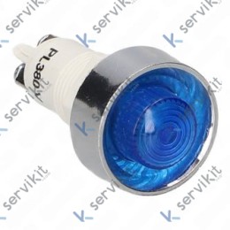 Piloto Azul Led Ø13mm 380V