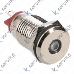 Piloto Led Rojo Ø12mm 230V