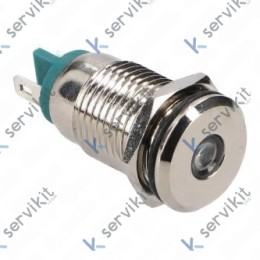 Piloto Led Verde Ø12mm 230V