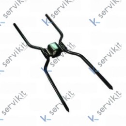 Pincho Asador Pollos 10mm Doble