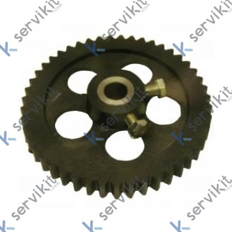 No hay imagen establecida Piñón dentado nylon asador con tornillos