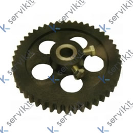 No hay imagen establecida Piñón dentado nylon asador con tornillos