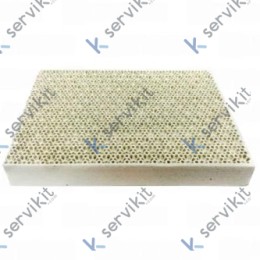 Placa Cerámica 105x74x13mm Asador Pollos