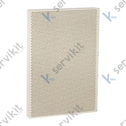 Placa cerámica 132x92x12mm asador gyros(5unds)