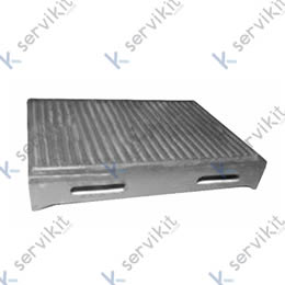 Plancha Cocina Ranurada 395x290mm CG-91