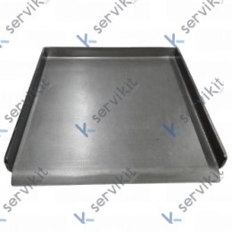 Plancha Cocina Lisa Acero 400x400mm