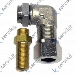 Portainyector M10x1 41mm Rosca M14x1 Ø10mm