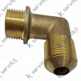 Portainyector Acodado 3/8