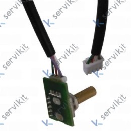 Potenciómetro Horno C/CABLE Ø6x4.6mm