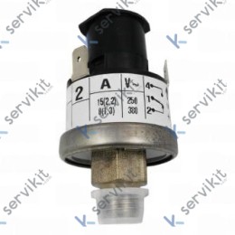 Presostato Vapor 0.2/0.9 Bar 15A 250V 1/4