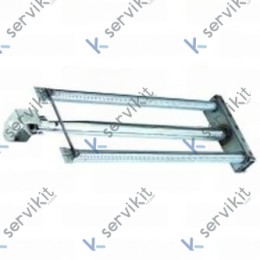 Quemador Barra 2 Filas 655x190mm Plancha FT9