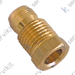 Racor bicono ø6mm m10x1(2unds)