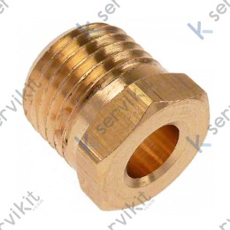 Racor fijación bujía m10x1mm pilotos(2unds)