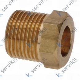 Racor Bicono Ø10mm M14x1.5mm L=18mm