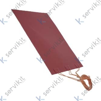 Resistencia silicona bano maria Lotus 230V 650W 175C 375x275mm