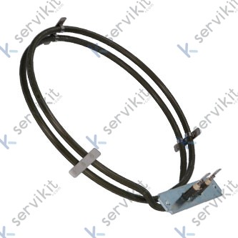 Resistencia horno industrial 230v 2500w 200mm