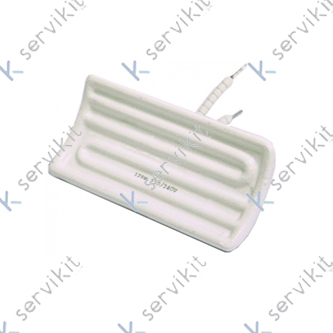 Resistencia cerámica 125w 230v 122x62mm