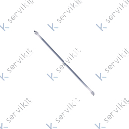 Resistencia cuarzo 400w 75v l=380mm