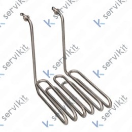 Resistencia 4500W 135x210x200mm M4 TUBO=Ø8mm
