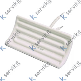 Radiador cerámico 125 W 230 V L 122 mm An 60 mm H 34 mm longitud del cable 150 mm