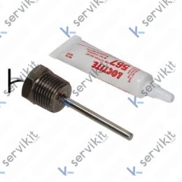 Kit Sonda Temperatura PT1000 600mm 1/2