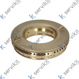 Tapa de quemador ø 110 mm taladro ø 3 mm con orificio central 7,5 kW apto para 59 E