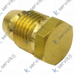 Tapón Gas M10x1mm h:16mm