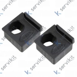 Kit Tapones Inferiores Puerta 50x50mm